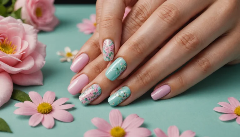 idee vernis semi permanent printemps