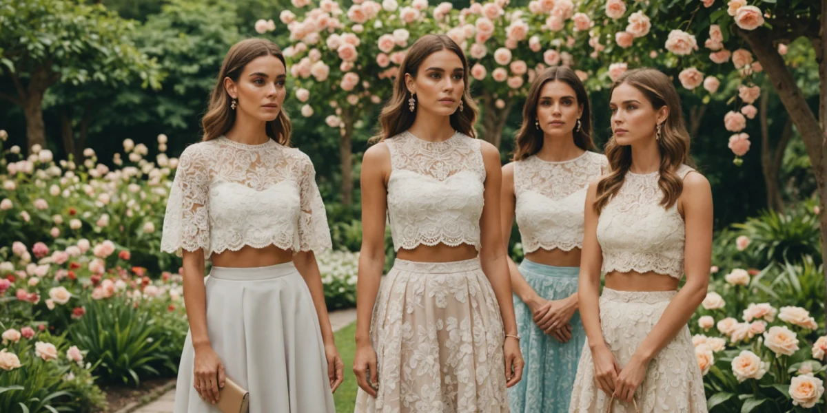 Les_Meilleurs_Ensembles_Crop_Top_et_Jupe_pour_un_Mariage_:_Élégance_au_Féminin