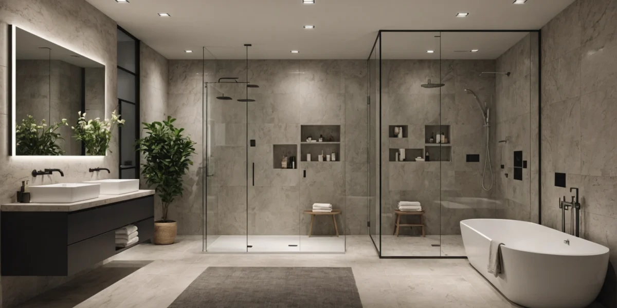 Salle_de_Bain_Féminine_:_L_Élégance_du_Combiné_Douche_Italienne_et_Baignoire